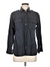 Current/Elliott 100% Cotton Gray Long Sleeve Button-Down Shirt Size Med (2) - photo 1