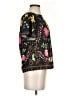 LUXE Black Short Sleeve Blouse Size S - photo 4