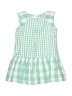 Samara Checkered-gingham Green Dress Size 3T - photo 1
