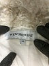 WeWoreWhat 100% Polyester Ivory White Faux Fur Jacket Size L - photo 6