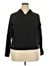 Fabletics 100% Polyester Black Track Jacket Size XXL - photo 1