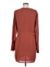 e.ssue 100% Polyester Burgundy Casual Dress Size M - photo 2