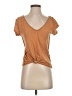 We the Free Brown Short Sleeve Top Size XS - photo 1