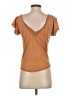 We the Free Brown Short Sleeve Top Size XS - photo 2