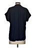 Point Sur 100% Viscose Blue Short Sleeve Blouse Size XXS - photo 2