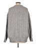 Zara Solid Gray Turtleneck Sweater Size M - photo 2