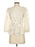 Zimmermann Ivory White 3/4 Sleeve Blouse Size 4 (0) - photo 1
