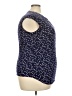 Le Lis Blue Sleeveless Blouse Size XXL - photo 4