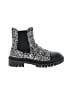 Steve Madden Tweed Black Ankle Boots Size 8 1/2 - photo 1