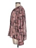 I Heart Ronson 100% Polyester Pink Long Sleeve Blouse Size L - photo 5