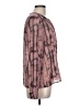 I Heart Ronson 100% Polyester Pink Long Sleeve Blouse Size L - photo 4