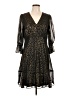 Harper Rose 100% Polyester Animal Print Black Cocktail Dress Size 10 - photo 1