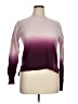 Amicale 100% Cashmere Tie-dye Purple Cashmere Pullover Sweater Size XL - photo 1