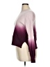 Amicale 100% Cashmere Tie-dye Purple Cashmere Pullover Sweater Size XL - photo 5