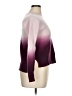 Amicale 100% Cashmere Tie-dye Purple Cashmere Pullover Sweater Size XL - photo 4