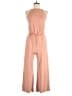 Back Beat Rags Solid Tan Jumpsuit Size M - photo 1