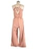 Back Beat Rags Solid Tan Jumpsuit Size M - photo 2