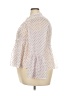Assorted Brands 100% Polyester Polka Dots Ivory 3/4 Sleeve Blouse Size XXL - photo 5