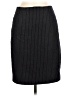 H&M Solid Black Wool Skirt Size 8 - photo 1