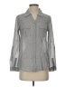 Joie 100% Cotton Gray Long Sleeve Button-Down Shirt Size S - photo 1