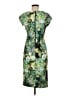 ECI Print Green Cocktail Dress Size 8 - photo 2
