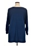 Susan Graver Blue 3/4 Sleeve Blouse Size XL - photo 2
