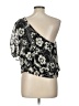 Express 100% Polyester Silver Kimono Size L - photo 2