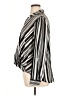 DressBarn Stripes Silver Long Sleeve Blouse Size XL - photo 5