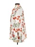 Shein 100% Polyester Floral Ivory Long Sleeve Blouse Size L - photo 5