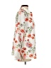 Shein 100% Polyester Floral Ivory Long Sleeve Blouse Size L - photo 4