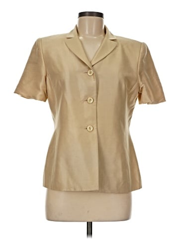 Kasper A.S.L. Silk Blazer (view 1)