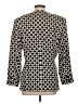 Emanuel Emanuel Ungaro 100% Silk Polka Dots Gold Silk Blazer Size 4 - photo 2