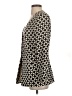 Emanuel Emanuel Ungaro 100% Silk Polka Dots Gold Silk Blazer Size 4 - photo 5