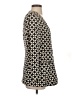 Emanuel Emanuel Ungaro 100% Silk Polka Dots Gold Silk Blazer Size 4 - photo 4