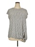 Max Studio Silver Short Sleeve Top Size 2X - photo 1