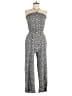 American Eagle Outfitters Animal Print Gray Jumpsuit Size M - photo 1