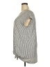 Max Studio Silver Short Sleeve Top Size 2X - photo 5