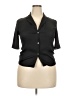 MNG Black Short Sleeve Blouse Size XXL - photo 1