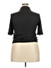 MNG Black Short Sleeve Blouse Size XXL - photo 2