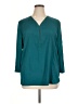 Chico's Teal 3/4 Sleeve Top Size XL - photo 1