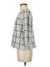Tahari Checkered-gingham Gray Pullover Sweater Size M - photo 5