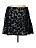 Topshop 100% Polyester Animal Print Black Formal Skirt Size 10 - photo 1