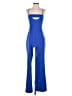 NBD X the NAVEN twins Color Block Blue Jumpsuit Size M - photo 1