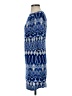 Donna Morgan Print Blue Cocktail Dress Size 0 - photo 5