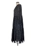 Madewell 100% Polyester Paisley Gray Casual Dress Size S - photo 5