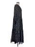 Madewell 100% Polyester Paisley Gray Casual Dress Size S - photo 4