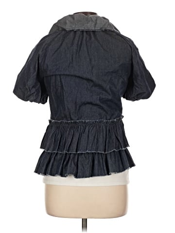 Karen Kane Denim Vest (view 2)