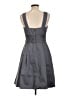 David's Bridal 100% Polyester Solid Gray Cocktail Dress Size 10 - photo 2