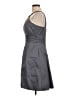 David's Bridal 100% Polyester Solid Gray Cocktail Dress Size 10 - photo 5