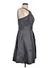 David's Bridal 100% Polyester Solid Gray Cocktail Dress Size 10 - photo 4